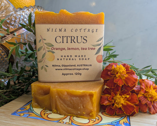 Citrus Soap - Orange, Lemon and Tea Tree