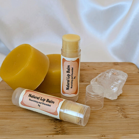 Natural Beeswax Lip Balm